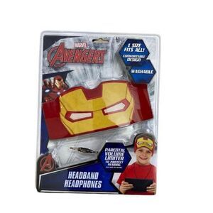 Marvel Avengers IRON MAN Headband Headphones One Size Fit